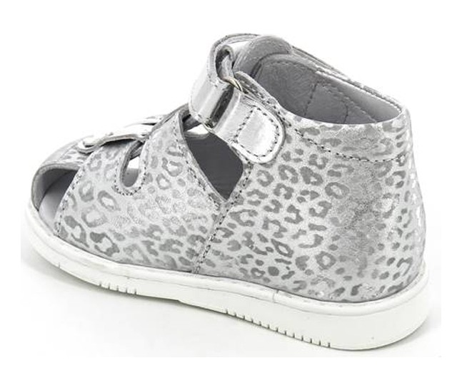 Туфли летние закрытый нос, ц. серебро 057/2-КП-509,5022 фото 2