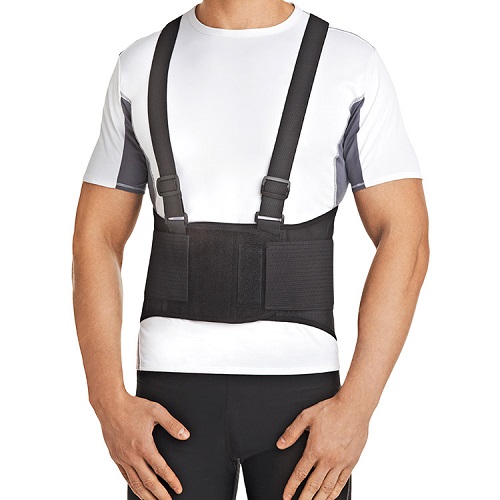 Корсет поясничный Orlett IBS-3006, высота 25 см, полужесткая фиксация фото 2