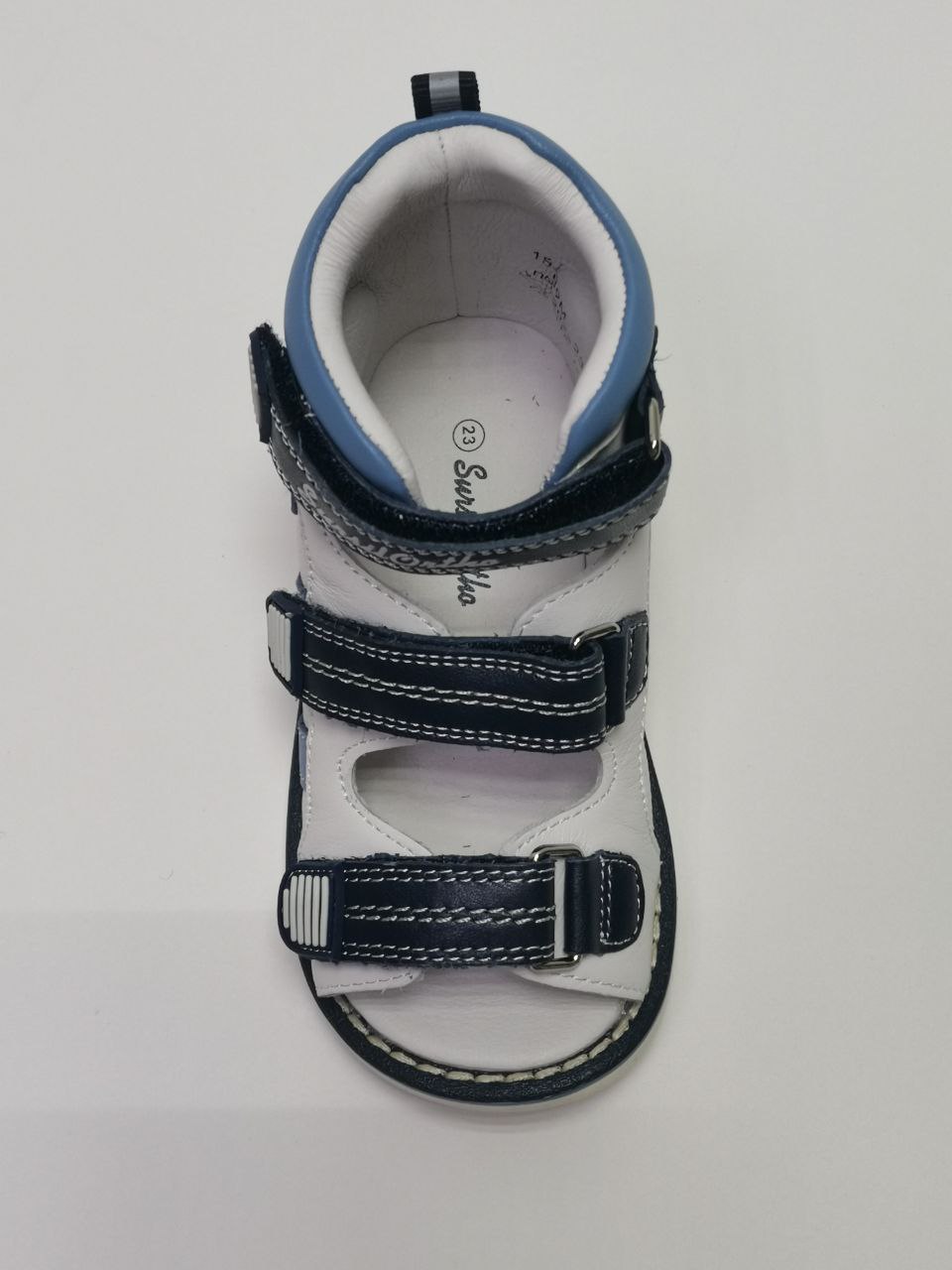 Сандалии ортопедические открытый нос на мальчика 15-339М фото 6