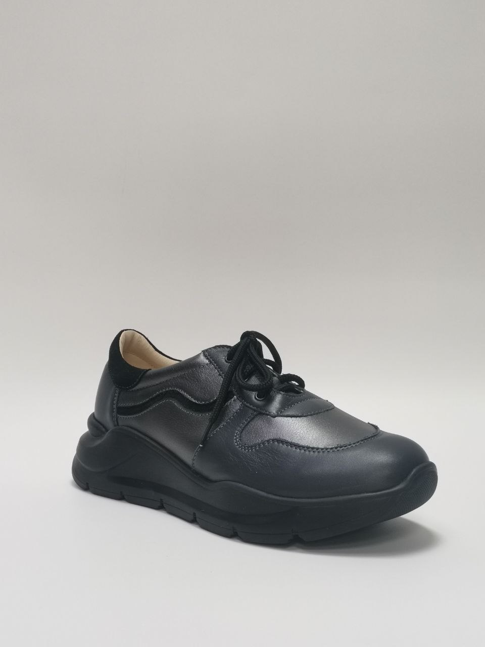 Кроссовки женские ортопедические малосложные DTD-400-12 цв.антрацит фото 1