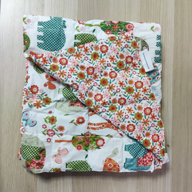 Утяжеленный плед без рюш "Зоосад/Лютики" 90*120 вес 2,85 кг ОМТ-17.З  фото 1