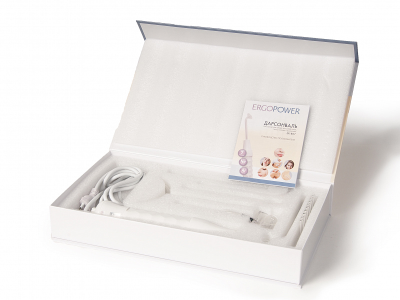 Аппарат для дарсонвализации "Ergopower" ER-807 (7 насадок) фото 3