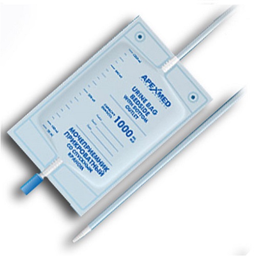 Мочеприемник прикроватный, "Apexmed" 2000 мл фото 1