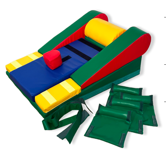 Модуль мягкий для инвалидов (Детский), опора для лежания, размер 98х58 см. фото 1