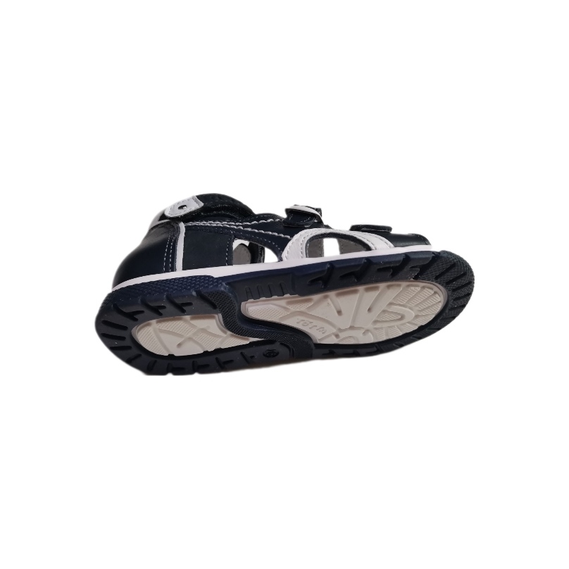 Босоножки  детские открытый нос, цв.синий/белый 043/1-КП-2,12,99 фото 5