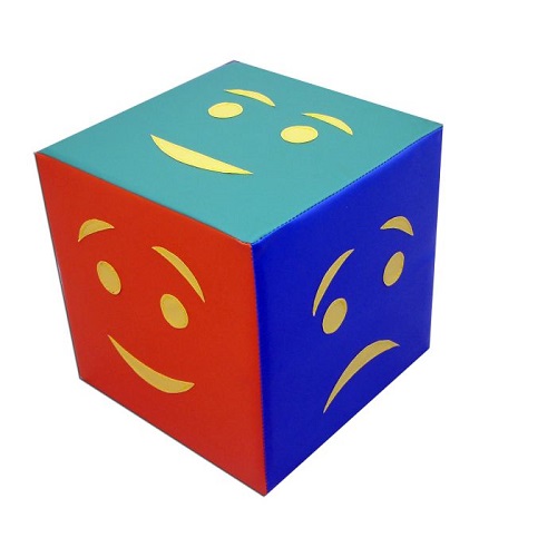 Кубик с эмоциями 30*30*30 фото 1