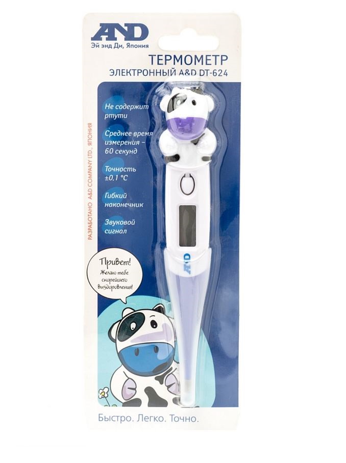 Термометр электронный A&D  DT-624  фото 4