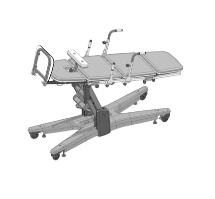 Вертикализатор 4-секционный с обратным наклоном, функ. тренделенбург, регул. высоты, СН-38.05.12 фото 2