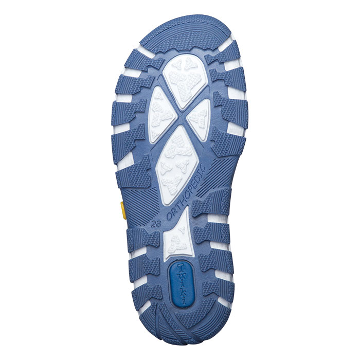 Сандалии ортопедические  с закрытым носом цв.сине-черные TW-272-19 фото 2