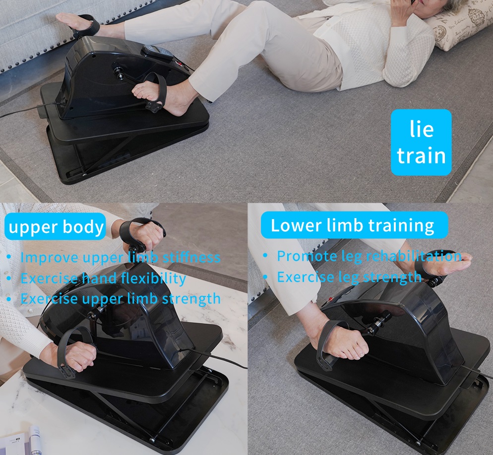 Простой педальный тренажер с электродвигателем LY-901-FМB фото 4