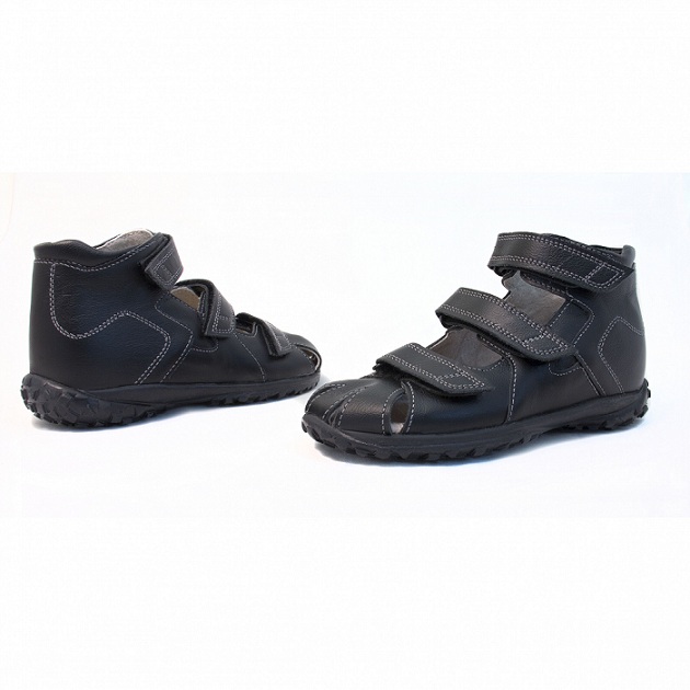 Сандалии  с закрытым носом Б3-224-302-000-1 черный  фото 2