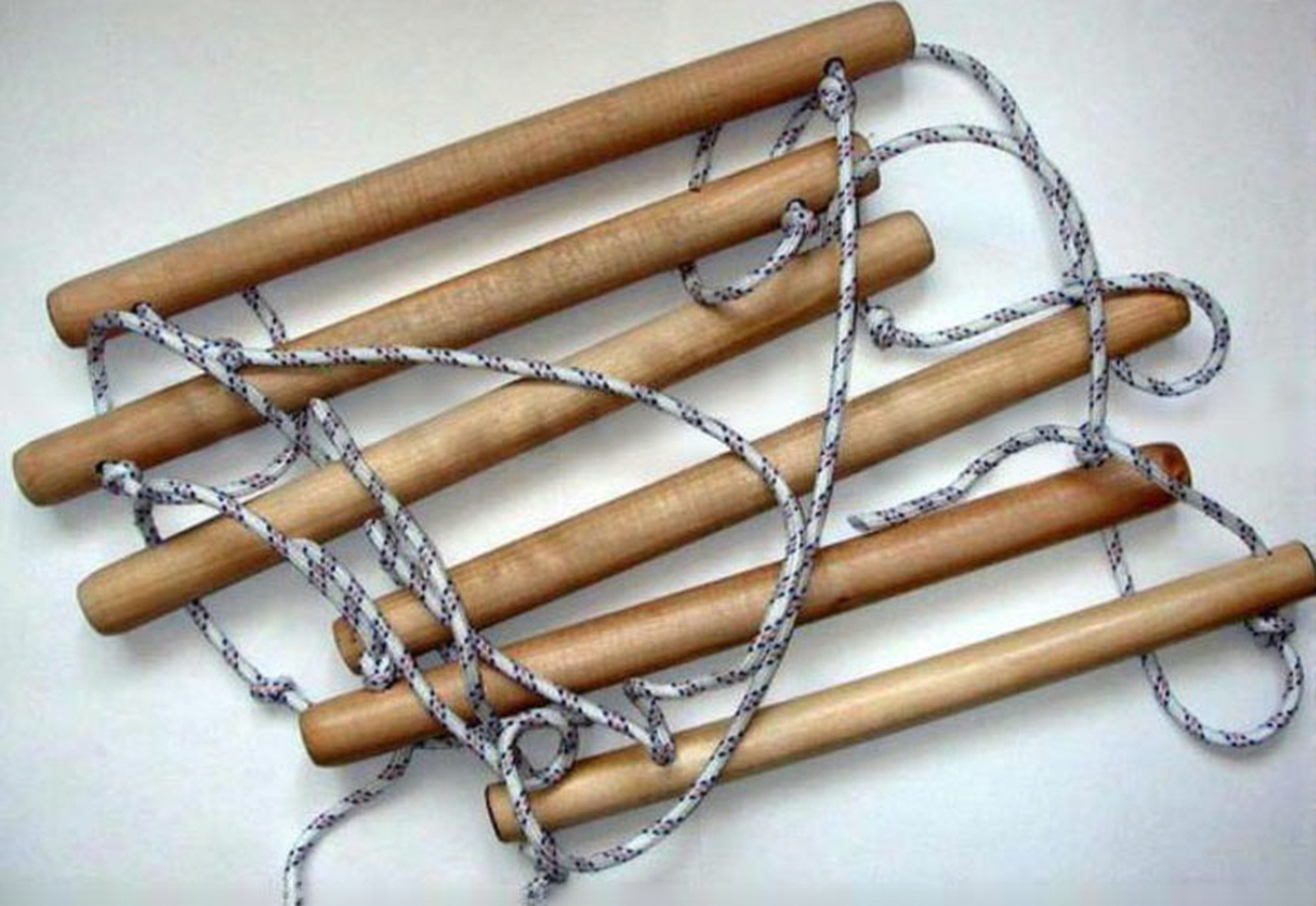 Лестница веревочная (140/230 см) фото 1