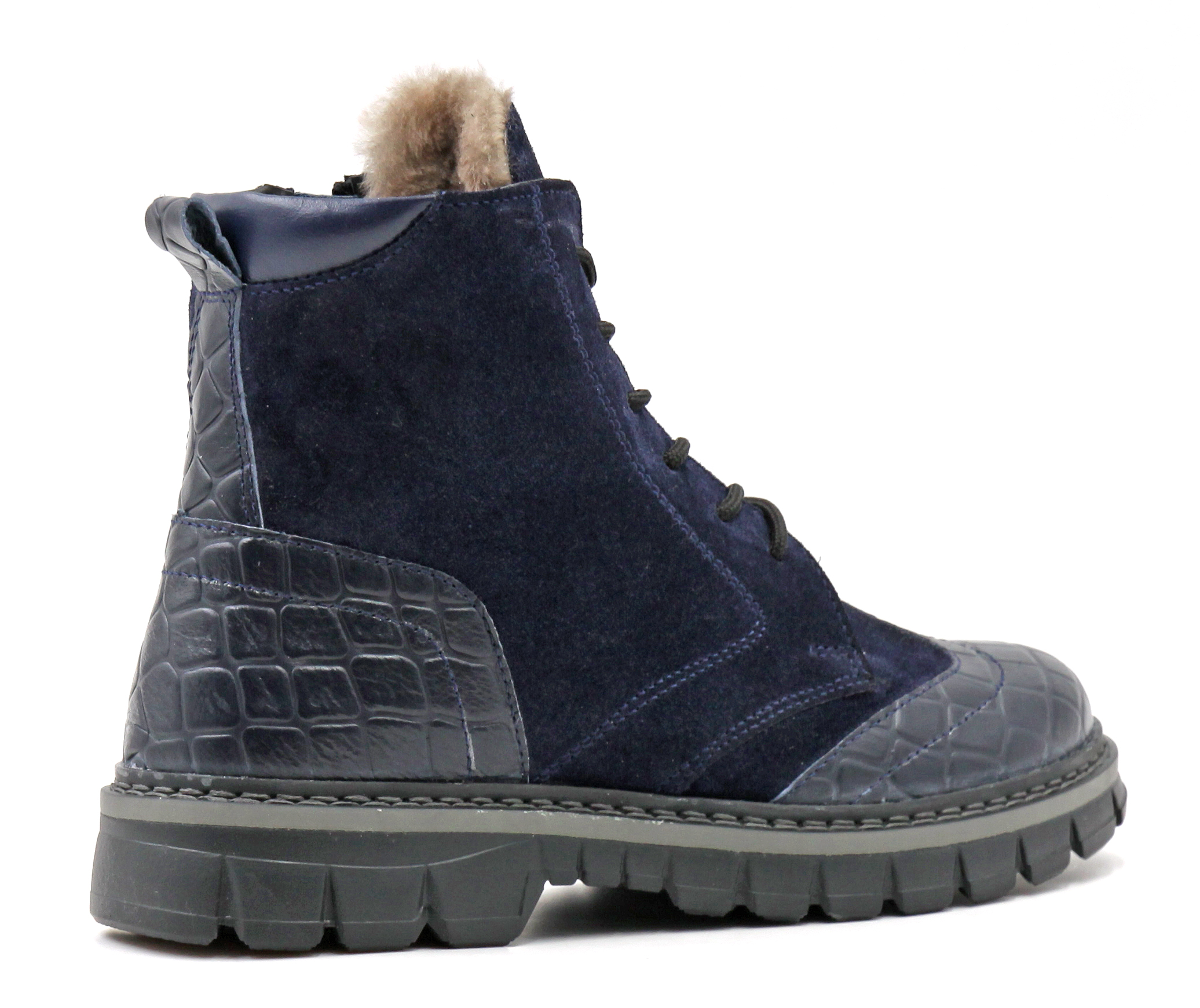 Ботинки зимние цв. синий 2300-В-ХТ-227 фото 3