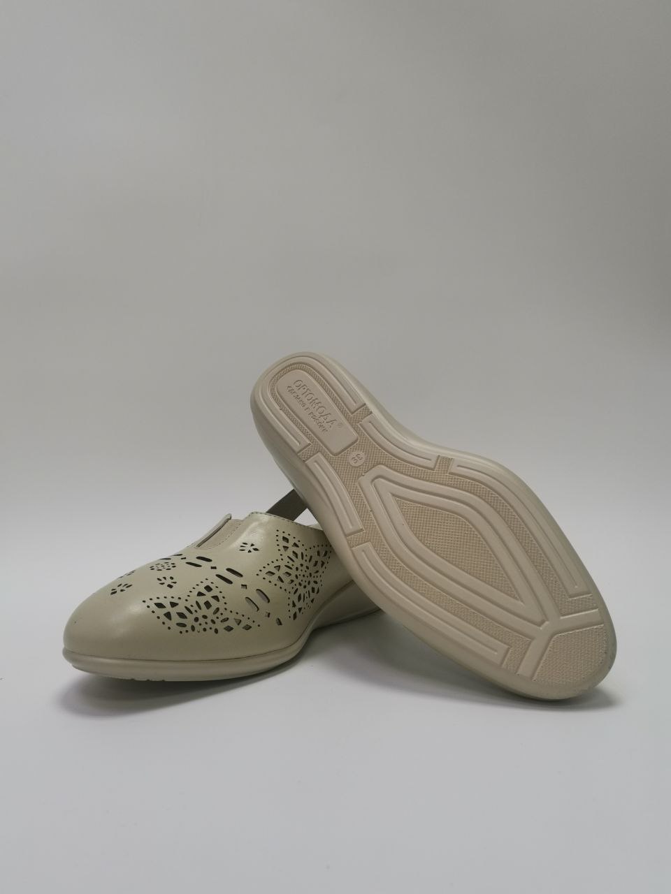 Босоножки женские цв.бежевый 8268 фото 4